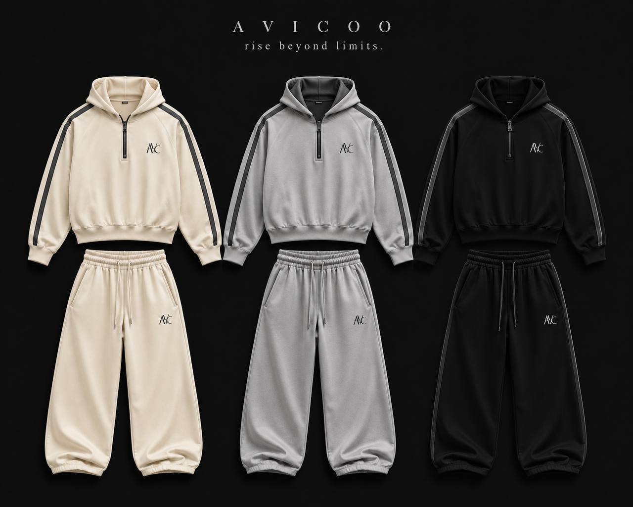 AVICOO Half-Zip Hoodie